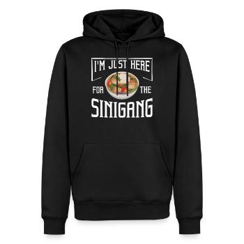 Filipino Sinigang Suppe Pinoy Eintopf Philippinen - Männer Premium Bio Hoodie - Schwarz - Vorne - Nico (187cm)