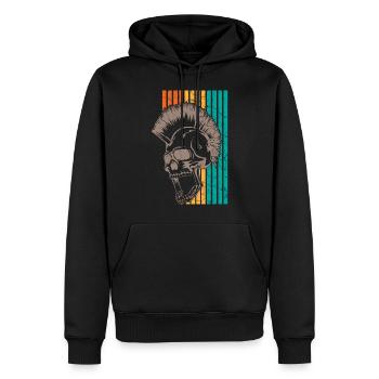 Punk Punks - Männer Premium Bio Hoodie - Schwarz - Vorne - Nico (187cm)