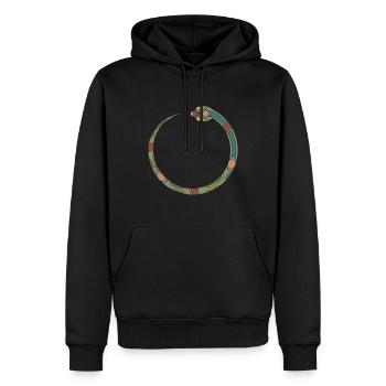 Schlange Sternzeichen Ureinwohner Amerikas - Männer Premium Bio Hoodie - Schwarz - Vorne - Nico (187cm)