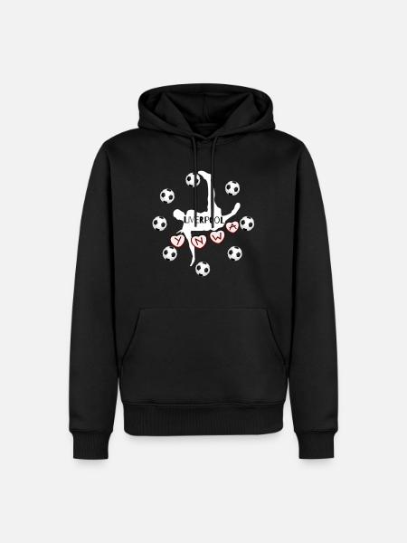 Liverpool liverpool - Men’s Premium Organic Hoodie - black