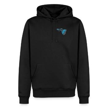 Guppy aquarianer Zierfisch Aquarium Fisch Geschenk - Männer Premium Bio Hoodie - Schwarz - Vorne - Nico (187cm)