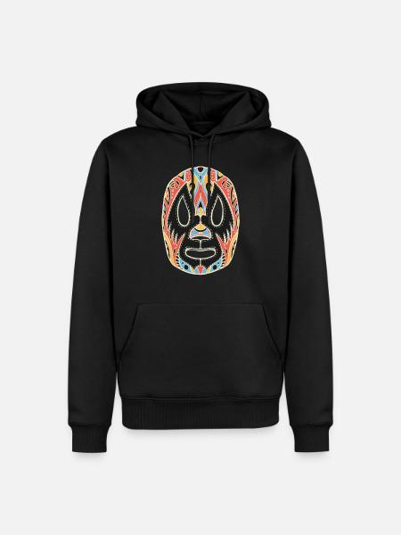 wrestling mask Mexico Mexicans - Men’s Premium Organic Hoodie - black
