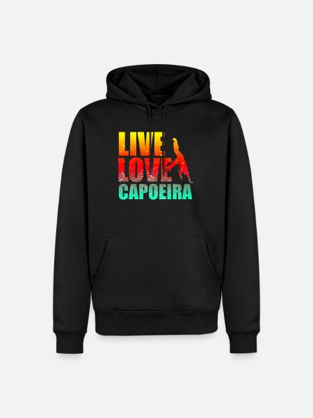 Capoeira - Men’s Premium Organic Hoodie - black