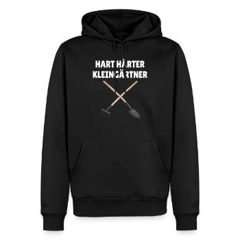 Gärtner Hobbygärtner Hart härter Kleingärtner - Männer Premium Bio Hoodie - Schwarz - Vorne - Nico (187cm)