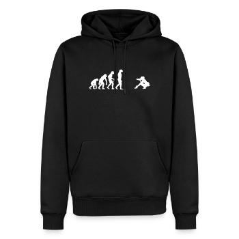 Fotograf Frau Fotografieren Mädchen Photographer g - Männer Premium Bio Hoodie - Schwarz - Vorne - Nico (187cm)