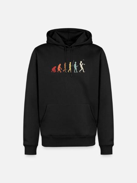trumpet - Men’s Premium Organic Hoodie - black