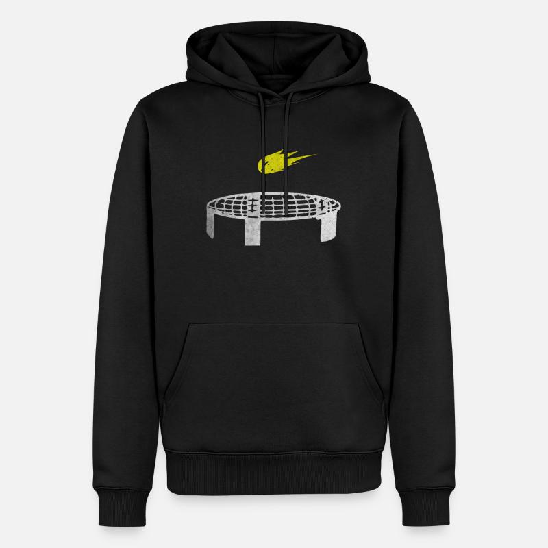 Spikeball - Sweat à capuche Premium bio Homme - noir