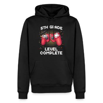 5th Grade Level Complete Gamer Class Of 2021 Gradu - Männer Premium Bio Hoodie - Schwarz - Vorne - Nico (187cm)