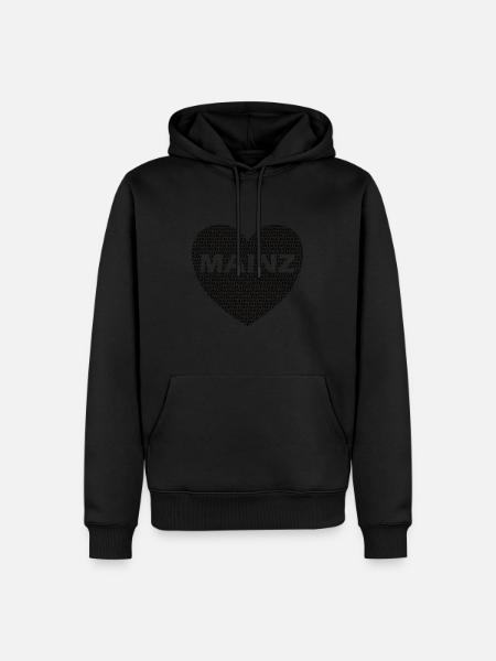 Mainz Herz - Männer Premium Bio Hoodie -