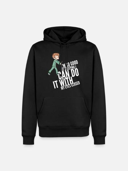 Sleep Sleeping Sleeping Sleep - Men’s Premium Organic Hoodie - black