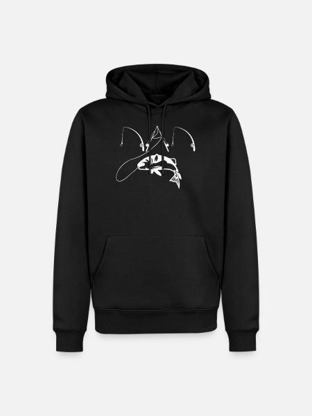 Fishing Dad - Men’s Premium Organic Hoodie - black