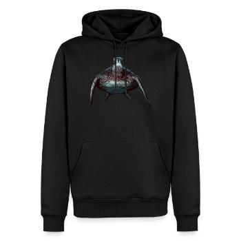 Schildkröte Tiermotiv Schildkröten Tier Motiv - Männer Premium Bio Hoodie - Schwarz - Vorne - Nico (187cm)