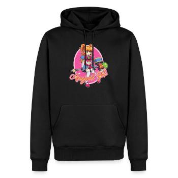 Magische Mädchen, süße Otaku Manga Anime Liebhaber Geschenk - Männer Premium Bio Hoodie - Schwarz - Vorne - Nico (187cm)