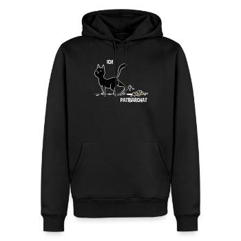 Patriarchat Feminismus Gleichstellung - Männer Premium Bio Hoodie - Schwarz - Vorne - Nico (187cm)