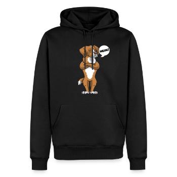 Nova Scotia Duck Tolling Retriever Sturer Hund - Männer Premium Bio Hoodie - Schwarz - Vorne - Nico (187cm)