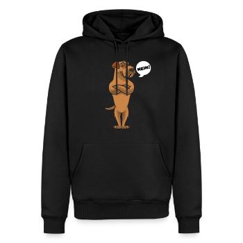Sturer Irish Terrier - Männer Premium Bio Hoodie - Schwarz - Vorne - Nico (187cm)