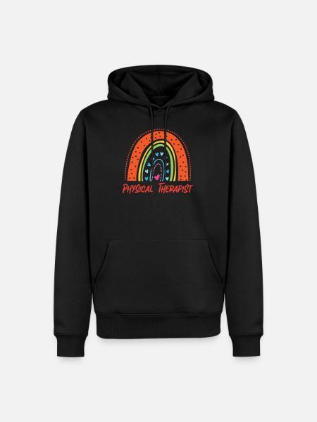 Physical Therapist Therapy - Men’s Premium Organic Hoodie - black