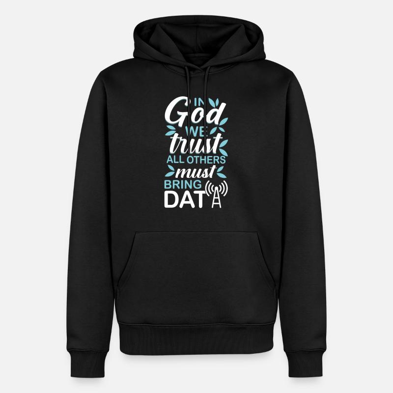 Programmierer Debugging - Männer Premium Bio Hoodie - Schwarz