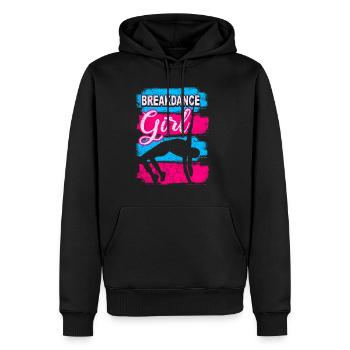 Tanz Tanzen Breakdance Mädchen - Männer Premium Bio Hoodie - Schwarz - Vorne - Nico (187cm)