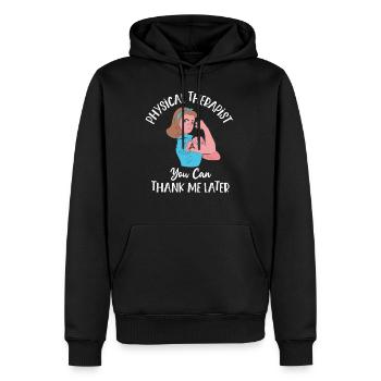 Physical Therapist Therapy - Männer Premium Bio Hoodie - Schwarz - Vorne - Nico (187cm)