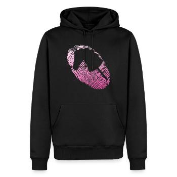Hobby Horse - Sweat à capuche Premium bio Homme - noir - Devant - Nico (187cm)