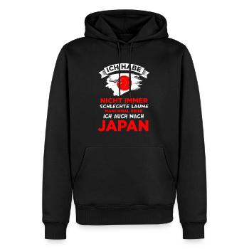 Japan Tourist Japaner Japanerin Japanisch Japanisc - Männer Premium Bio Hoodie - Schwarz - Vorne - Nico (187cm)
