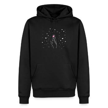 K-Pop Musik Koreanisch Geschenk Südkorea Korea Pop - Männer Premium Bio Hoodie - Schwarz - Vorne - Nico (187cm)