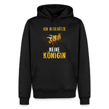Imker Geschenk Bienchen Nektar Beekeeper Wespe - Männer Premium Bio Hoodie - Schwarz - Vorne - Nico (187cm)