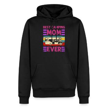 Best Camping Mom Ever Motorhome - Männer Premium Bio Hoodie - Schwarz - Vorne - Nico (187cm)