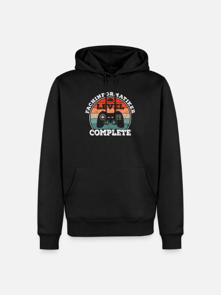 Fachinformatiker Systemintegration Ausbildung - Männer Premium Bio Hoodie - Schwarz