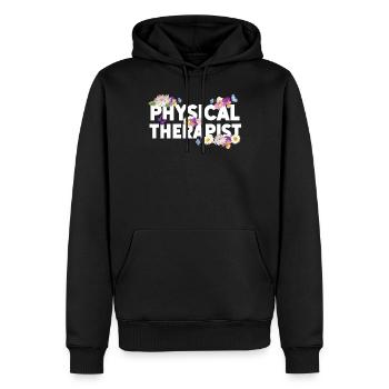 Physical Therapist Therapy - Männer Premium Bio Hoodie - Schwarz - Vorne - Nico (187cm)