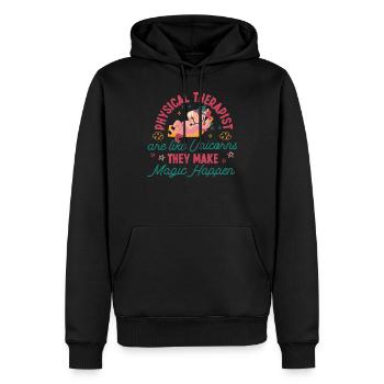 Physical Therapist Therapy - Männer Premium Bio Hoodie - Schwarz - Vorne - Nico (187cm)