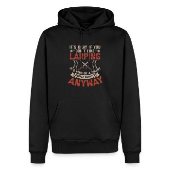 Live Action Role Play | Gift - Men’s Premium Organic Hoodie - black - Front - Nico (187cm)