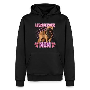 Leonberger Leonberger Mom - Männer Premium Bio Hoodie - Schwarz - Vorne - Nico (187cm)