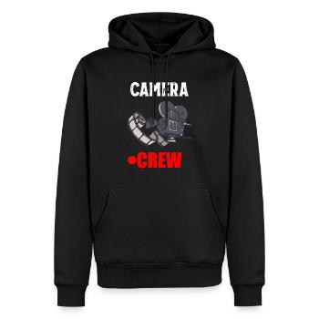 Kameramann Filmemacher Regisseur Camera Crew - Männer Premium Bio Hoodie - Schwarz - Vorne - Nico (187cm)