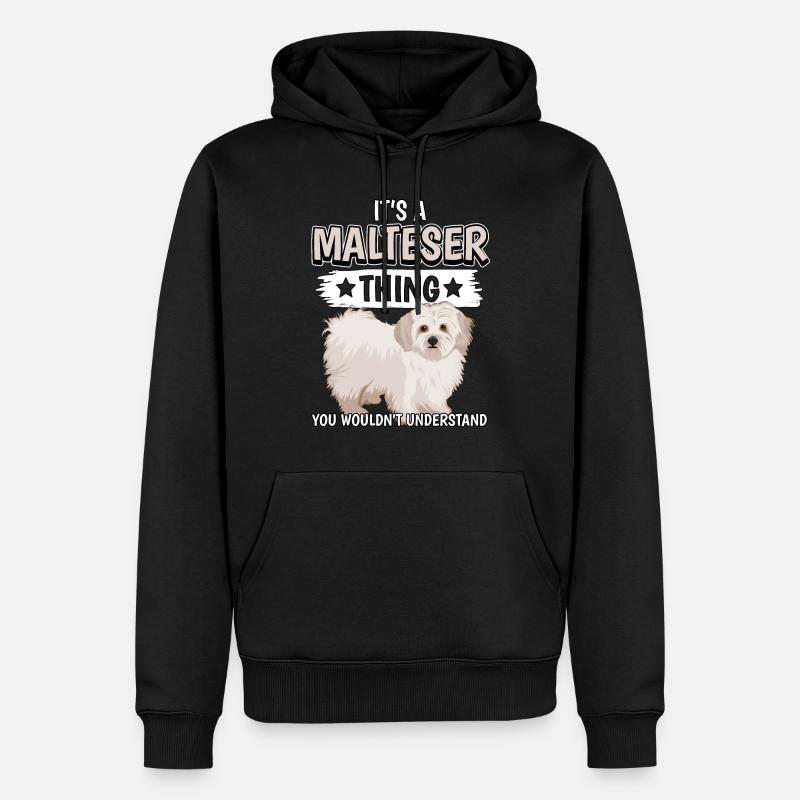 Malteser It's A Malteser Thing - Sweat à capuche Premium bio Homme - noir