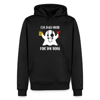 Halloween Halloween Halloween Halloween Halloween - Men’s Premium Organic Hoodie - black - Front - Nico (187cm)