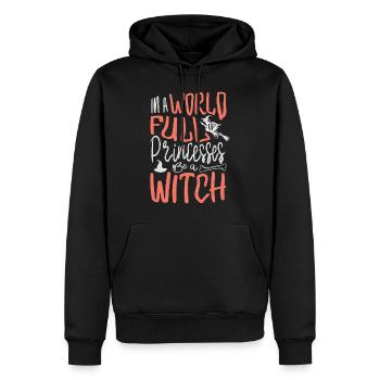 Halloween Lustig - Männer Premium Bio Hoodie - Schwarz - Vorne - Nico (187cm)