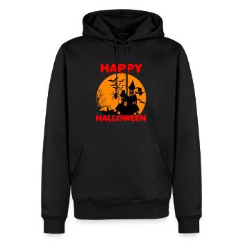 Halloween Halloween Halloween Halloween Halloween - Men’s Premium Organic Hoodie - black - Front - Nico (187cm)
