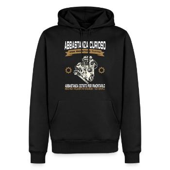 Automechaniker - Männer Premium Bio Hoodie - Schwarz - Vorne - Nico (187cm)