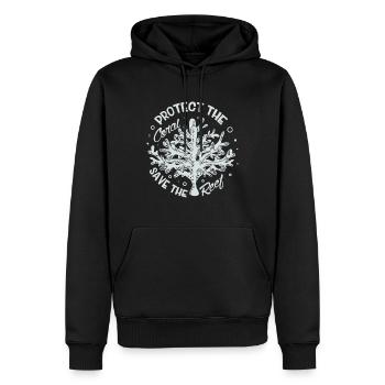 Aquarium Zierfische Aquarist - Männer Premium Bio Hoodie - Schwarz - Vorne - Nico (187cm)