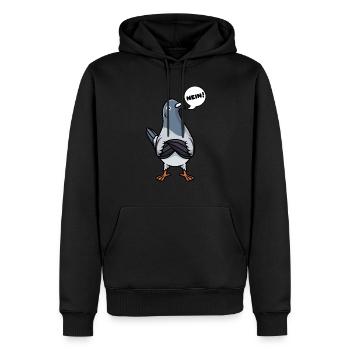 Taube Taubenzucht Taubenzüchter - Männer Premium Bio Hoodie - Schwarz - Vorne - Nico (187cm)