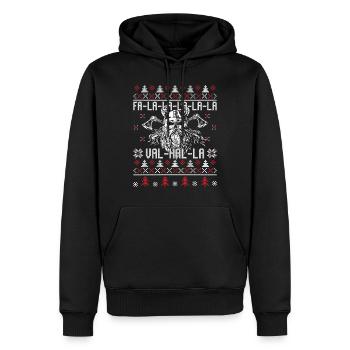 Christmas X-Max Xmax Wikinger Wikinger Äxte - Männer Premium Bio Hoodie - Schwarz - Vorne - Nico (187cm)
