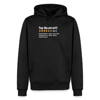 Bester Beamter Verbeamtet Büro Beamtin - Männer Premium Bio Hoodie - Schwarz - Vorne - Nico (187cm)
