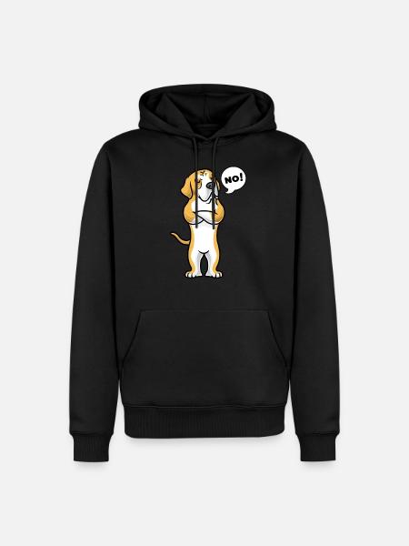 Mastín Español chien mastiff espagnol - Sweat à capuche Premium bio Homme - noir
