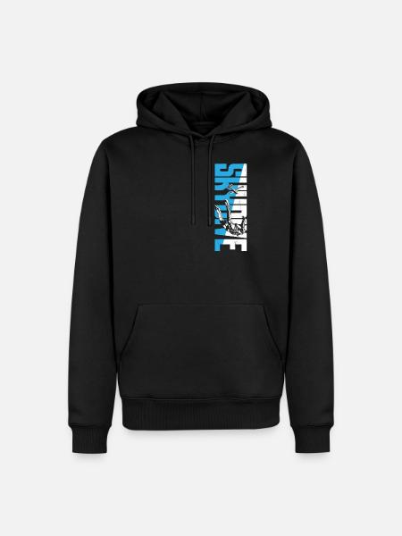 Skydiving Skydive - Men’s Premium Organic Hoodie - black