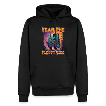 Fear The Floppy Disk Informatik Informatiker - Männer Premium Bio Hoodie - Schwarz - Vorne - Nico (187cm)