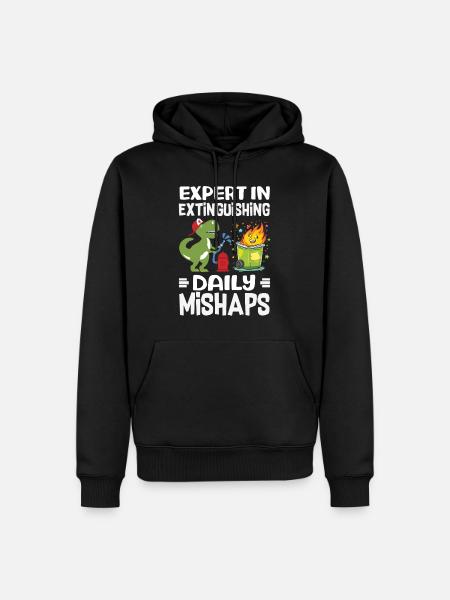 Dumpster Fire Response Team Leader - Men’s Premium Organic Hoodie - black