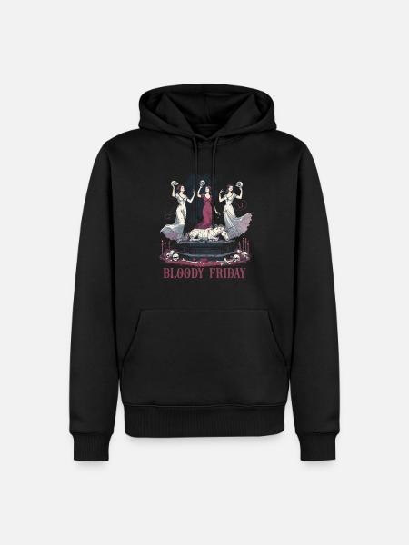 Okkultismus Dämonologie Tarot - Männer Premium Bio Hoodie - Schwarz