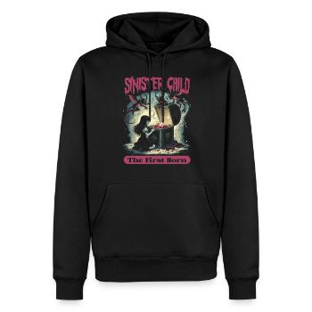 Okkultismus Dämonologie Tarot - Männer Premium Bio Hoodie - Schwarz - Vorne - Nico (187cm)